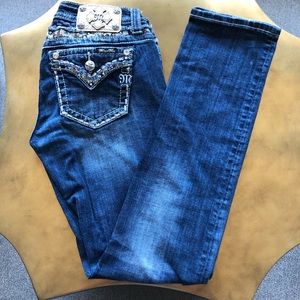 Miss Me Disco Diva Straight Cut Jeans